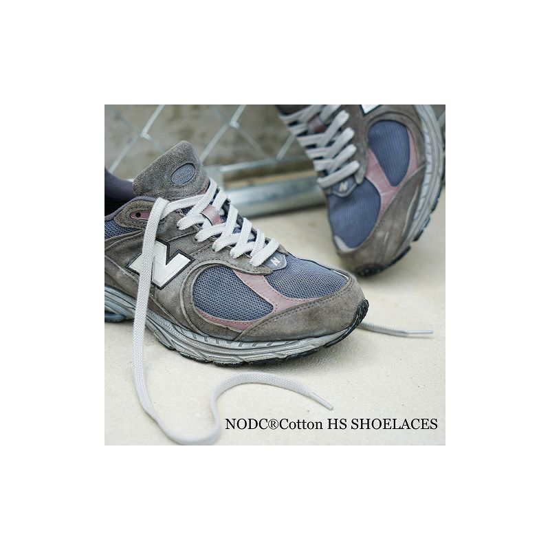 NODC Cotton HS SHOELACES 3セット[173N17]NODC Cotton HS SHOELACES 靴ひも 選べる サイズ 120cm 140cm 160cm 幅 約 9mm
