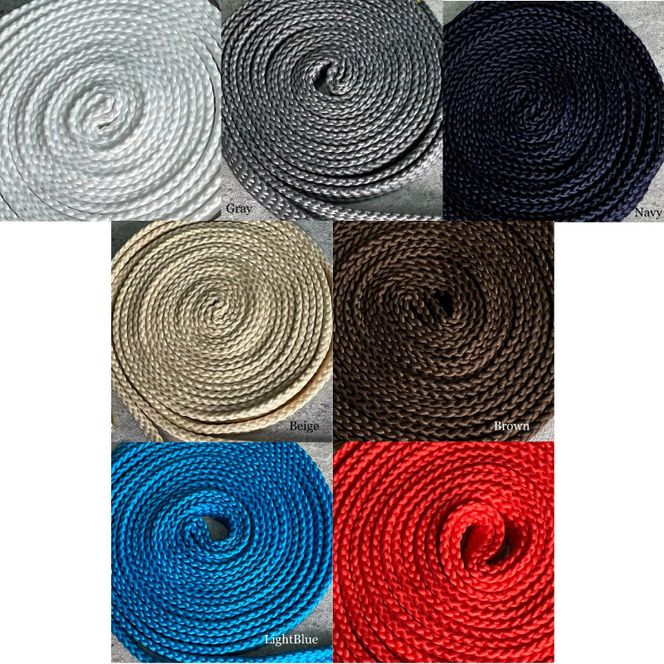 NODC HOLLOW STONE SHOELACES ３セット［173N19］NODC HOLLOW STONE SHOELACES 靴ひも 選べる カラー サイズ 120cm 140cm