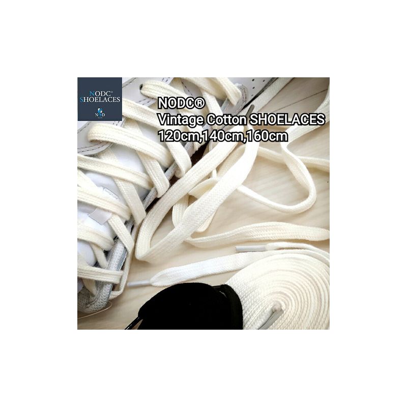 NODC Vintage Cotton SHOELACES[173N20]NODC Vintage Cotton SHOELACES 靴ひも 選べる サイズ 120cm 140cm 160cm