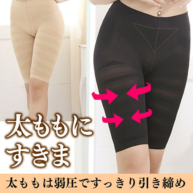 履くだけでモデルボディ　骨盤ガードル［173N40］履くだけ モデルボディ 骨盤 ガードル 1枚 選べる カラー ブラック ベージュ ヒップアップ ショーツウェア アンダーウェア レディース 加圧