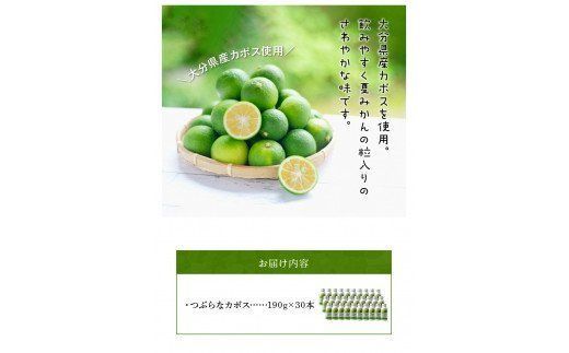 【I02055】つぶらなカボス　30本