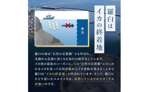 知床羅臼産 するめいかの一夜干し4枚セット（1枚250g前後） 生産者 支援 応援 016942_AE052