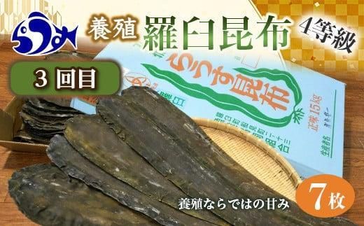 年3回！羅臼昆布の出汁比べ定期便（等級比較） 生産者 支援 応援 016942_AJ009
