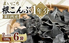 まいにち根こんぶ 1年分 生産者 支援 応援 016942_AJ024