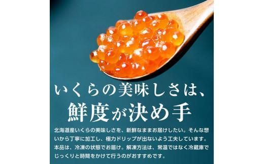 【1月発送】北海道産 いくら（鮭卵）醤油漬け 大容量400g(200g×2パック) 国産 小分けパック イクラ 海鮮丼 ギフト 贈り物 魚介類 魚介 海産物 鮭 シャケ しゃけ 生産者 支援 応援 016942_AP008VC04