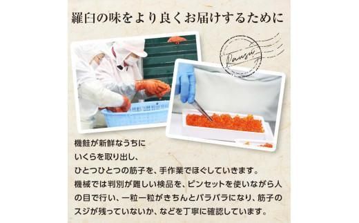 【1月発送】北海道産 いくら（鮭卵）醤油漬け 大容量400g(200g×2パック) 国産 小分けパック イクラ 海鮮丼 ギフト 贈り物 魚介類 魚介 海産物 鮭 シャケ しゃけ 生産者 支援 応援 016942_AP008VC04