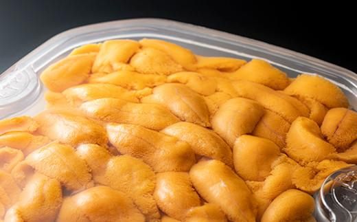 【先行予約/2026年1月より発送】天然 エゾバフンうに （中）塩水うに 300g （100g×3枚）ミョウバン不使用 北海道産 知床羅臼産 016942_BY005