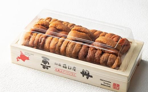 【先行予約/2026年1月より発送】エゾバフンウニ（中）折うに 120g×1枚 016942_BY008