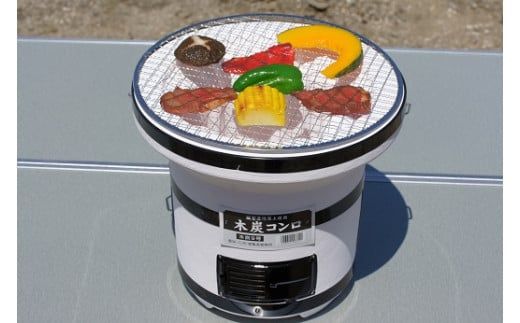 木炭コンロ9号（アミ付き） H023-045