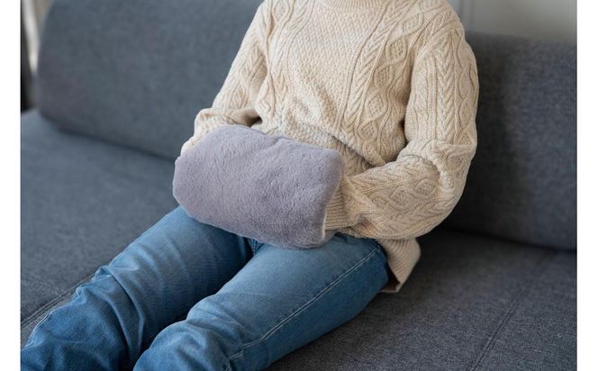 ELPA　冷え対策　蓄熱式湯たんぽグレー　TY-KDR01GY 272183_AZ162