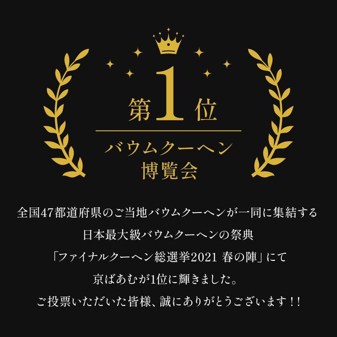 【美十】京ばあむ2箱セット［ 京都 スイーツ バ－ムクーヘン おいしい 人気 おすすめ お取り寄せ お菓子 洋菓子 ］ 261009_A-BL037
