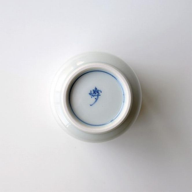 【たち吉】鳥獣戯画 湯呑 染付 261009_A-GU006