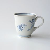 【たち吉】鳥獣戯画 マグ 染付 261009_A-GU010