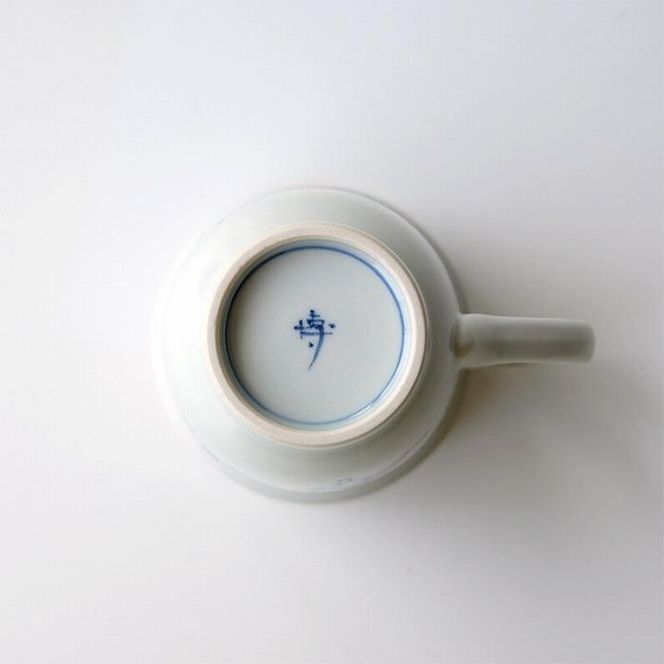 【たち吉】鳥獣戯画 マグ 染付 261009_A-GU010