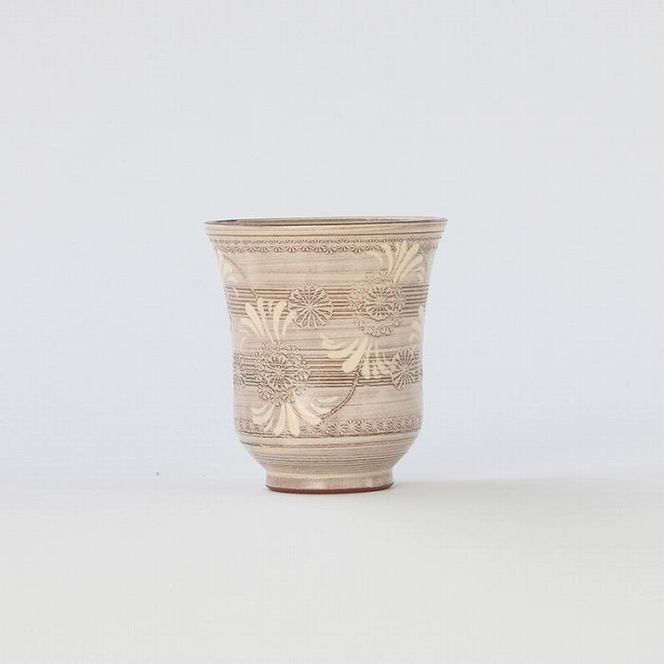 【たち吉】京三島 夫婦湯呑（桐） 261009_A-GU013