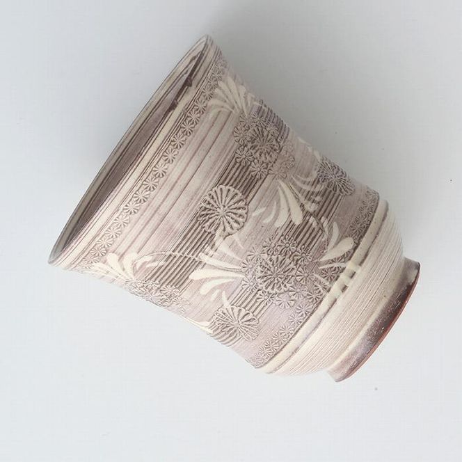 【たち吉】京三島 夫婦湯呑（桐） 261009_A-GU013