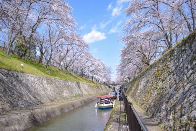 【びわ湖疏水船：びわ湖大津港便】春シーズン先行予約権（２名様分の乗船予約の権利） 261009_A-JE015