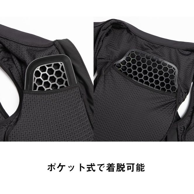【デグナー】CEレベル2 エアスルーインナープロテクターベスト[PS-13]【サイズXL】［ 京都 八王子 バイクギア ベスト 人気 おすすめ 革 レザー ツーリング ライダー バイカー バイク ブランド メーカー ギア パーツ ］ 261009_A-JR054VC04