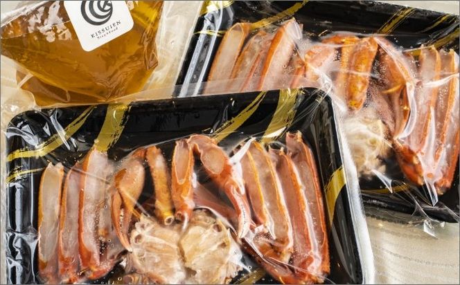 Kissuien Stay＆Foodかにすきセット（特製だし付き、蟹2杯分）　PK00003