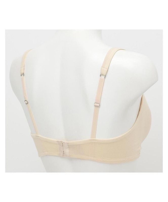 【ウンナナクール】364 コットン＜Mサイズ＞ベージュ1枚｜京都 ワコール インナーブランド ラクときれいを叶えるノンワイヤーブラジャー 人気［ 毎日つけたい ブラジャー 楽 きれい 人気 おすすめ 下着 レディース 肌着 ギフト プレゼント お取り寄せ 通販 送料無料 ふるさと納税 ］ 261009_A-KV006VC02A