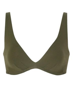 【ウンナナクール】364 コットン＜Mサイズ＞オリーブ1枚｜京都 ワコール インナーブランド ラクときれいを叶えるノンワイヤーブラジャー 人気［ 毎日つけたい ブラジャー 楽 きれい 人気 おすすめ 下着 レディース 肌着 ギフト プレゼント お取り寄せ 通販 送料無料 ふるさと納税 ］ 261009_A-KV006VC02D