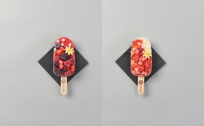 【果朋】氷結わらび餅アイスバー　果氷-kaori-　8種セット［ 京都 二条 創作和菓子 綺麗 可愛い 美味しい 人気 おすすめ お取り寄せ ギフト プレゼント 贈答 お菓子 スイーツ ふるさと納税  ］ 261009_A-LG007