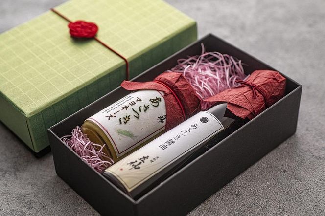 【京都 京料理 立神】あさつき醤油1本とあさつきマヨネーズ1本化粧箱入りセット［ 京都 京料理 人気 おすすめ 老舗 グルメ ギフト プレゼント 贈答用 お取り寄せ ］  261009_A-LL003