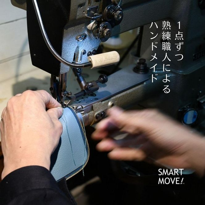 【洛景工房】ウォレットキーケース「SMART MOVE!」＜薄暮の慕ふ（紺）＞ 261009_A-MH001VC02
