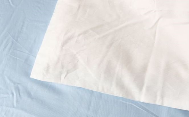 HB056 コットンサテンさらっと掛けふとんカバー　＜セミダブルサイズ＞　【ホワイト】