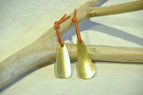 【Nitro】真鍮製 革ひも付き携帯靴べらS＆M 2点セット 261009_A-PG001