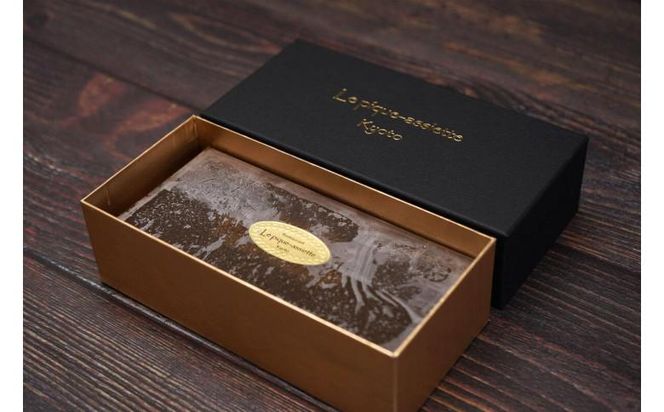 【ル・ピックアシエット】ほうじ茶とホワイトチョコのテリーヌ 1本（400g）［ 京都 スイーツ おいしい 人気 おすすめ お取り寄せ お菓子 洋菓子 ］ 261009_A-PS004