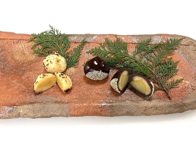 【京菓子司 二條若狭屋】ふく栗・やき栗詰合せ 12個入り［ 京都 スイーツ くり 栗餡 おいしい 人気 おすすめ お取り寄せ お菓子 和菓子 ］ 261009_A-PY002