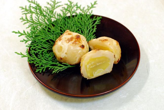 【京菓子司 二條若狭屋】ふく栗・やき栗詰合せ 12個入り［ 京都 スイーツ くり 栗餡 おいしい 人気 おすすめ お取り寄せ お菓子 和菓子 ］ 261009_A-PY002