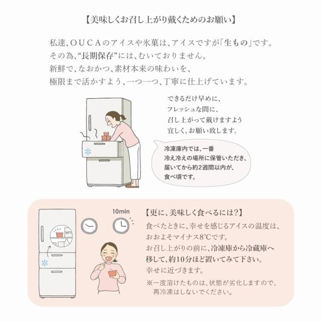 【Japanese Ice OUCA】六味ギフト［ 京都 スイーツ アイスクリーム おいしい 人気 おすすめ お取り寄せ お菓子 洋菓子 ］  261009_A-QK001