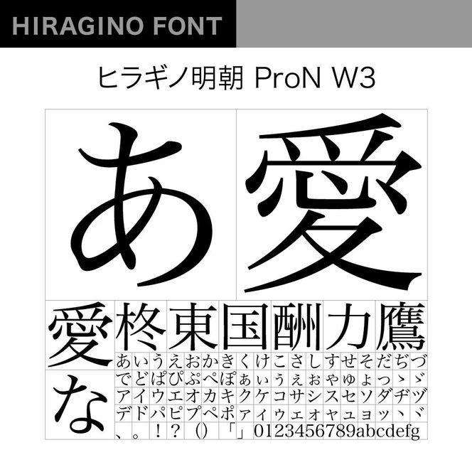 【ヒラギノフォント】ふるさと納税セット ヒラギノ基本6書体（ライセンス版）SCREEN 261009_A-QP002