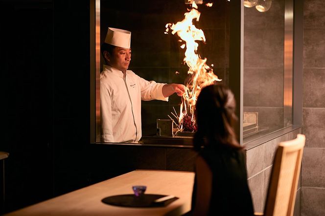 【THE THOUSAND KYOTO】ザ・サウザンド京都 ふるさと納税ディナーペアチケット カウンター割烹コース 261009_A-RA015