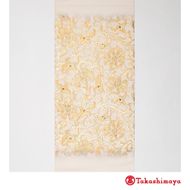 【龍村美術織物】龍村錦帯 袋帯 彫篭唐花文 白【高島屋選定品】 261009_A-RG044