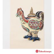 【龍村美術織物】龍村錦帯 袋帯 彩釉鳳凰錦 白茶【高島屋選定品】 261009_A-RG048