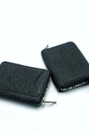 【ierib】MINI WALLET / ミニウォレット / BOAR / BLACK 261009_A-TD001