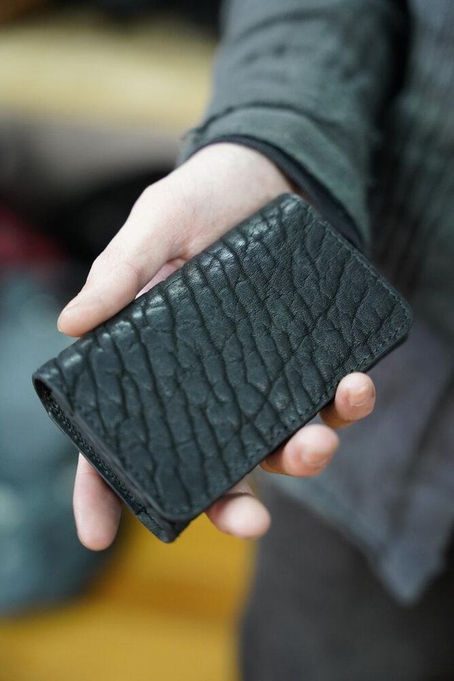 ys{sszyieribzh / BUSINESS CARD CASE / BULL J[FBLACK 261009_A-TD009VC01