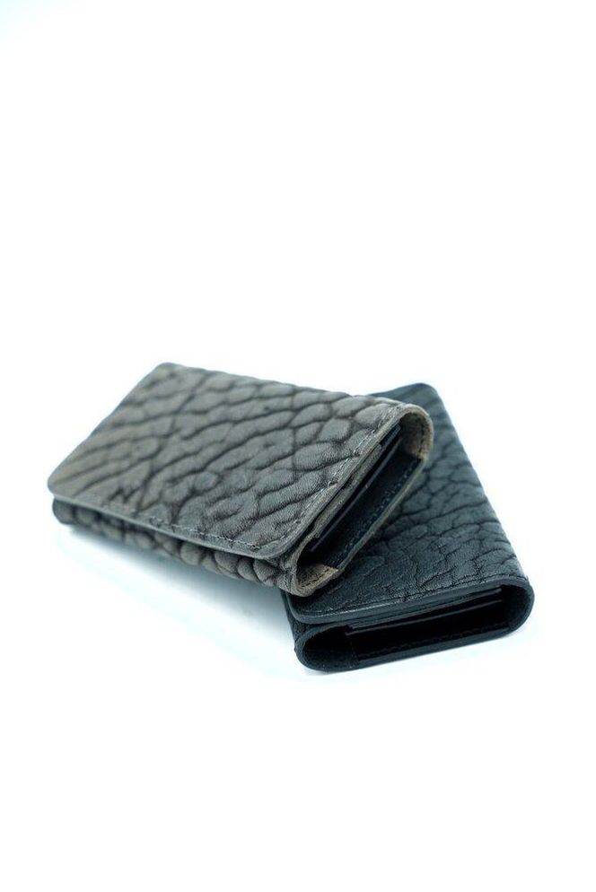 【ierib】名刺入れ / BUSINESS CARD CASE / BULL カラー：BLACK 261009_A-TD009VC01