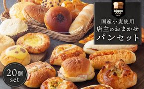 【ブランワン】TVで紹介！百名店のお店 店主おまかせパン20個セット ［ 京都 人気ベーカリー おまかせパン 国産小麦使用 人気 おすすめ パン 冷凍 お取り寄せ 通販 送料無料 ふるさと納税 ］ 261009_A-TM001
