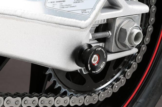 【AELLA】汎用品｜スタンドフックスライダー M8 AE-68010【カラー：レッド】［ 京都 バイク カスタム パーツ 人気 おすすめ ツーリング ライダー バイカー メーカー ギア お取り寄せ 通販 ふるさと納税 ］ 261009_A-US050VC01