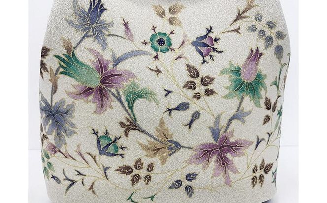 【京都丸紅】V&A京友禅巾着バッグ（オフ） 261009_A-UU001VC01