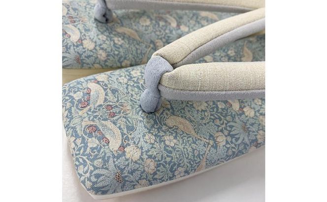 【京都丸紅】V&A草履（Mサイズ/ミント） 261009_A-UU003VC01