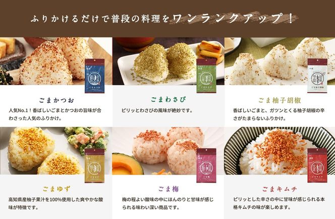 【錦市場 櫂KAI】「珍味処の京ふりかけ」6選ギフト 261009_A-VE001