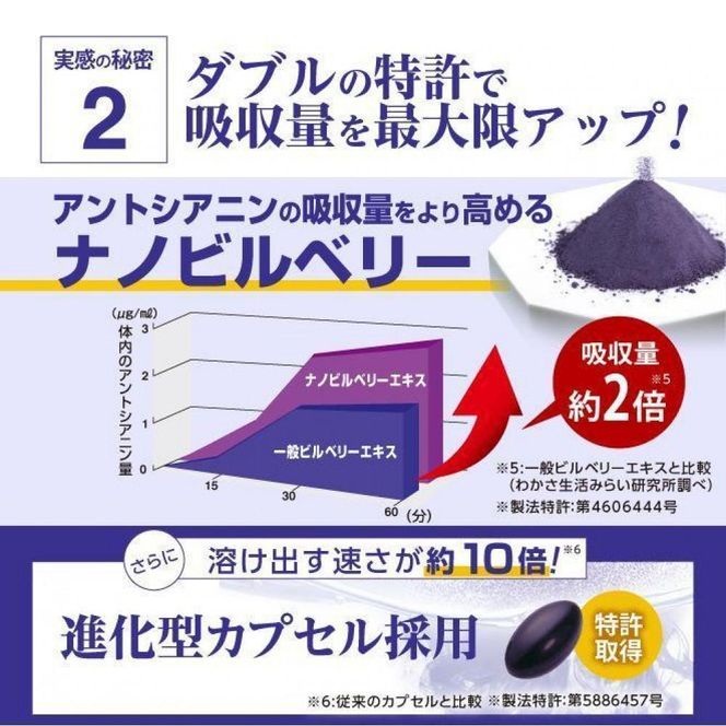 【わかさ生活】ブルーベリーアイ3袋セット(3ヶ月分)｜健康 サプリメント ブルーベリー［ 京都 健康 オールインワンサプリメント ブルーベリーアイ ひとみの健康 人気 おすすめ 健康食品 お取り寄せ 通販 ふるさと納税 ］ 261009_A-WL012