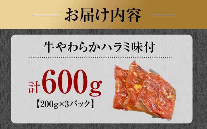 【やまむらや】贅沢焼肉セット 牛やわらかハラミ味付600g(200g×3パック)＆牛タン塩だれ600g(200g×3パック)計1.2kg ［ 京都 焼肉 BBQ ステーキ 有名店 ハラミ 牛タン セット 人気 おすすめ 肉 お肉 味付け お取り寄せ 通販 送料無料 ギフト ふるさと納税 ］ 261009_A-WN004