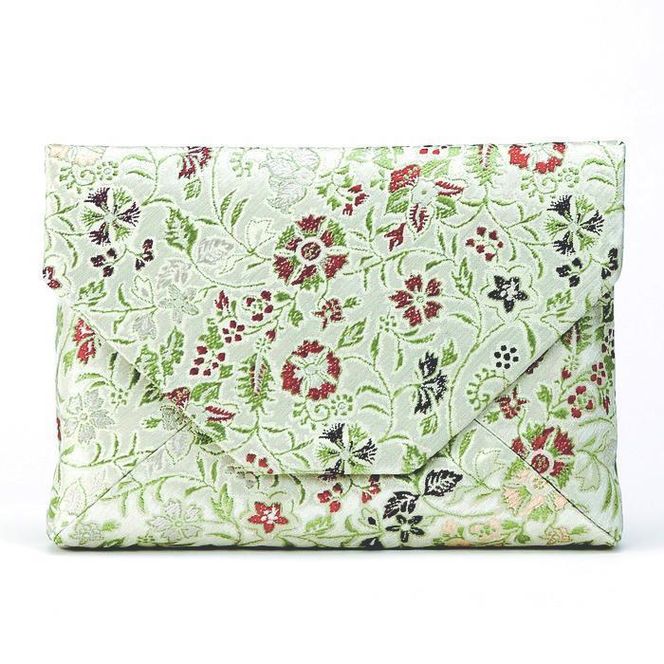 【龍村美術織物】早雲寺（銀）茶道具5点セット（古帛紗など） 261009_B-AP31