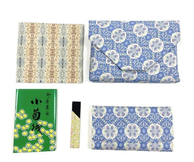 【龍村美術織物】＜柄おまかせ＞茶道具5点セット（古帛紗など） 261009_B-AP33
